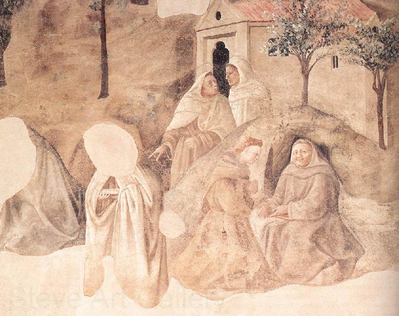 LIPPI, Fra Filippo Disputation in the Synagogue (detail) sg Norge oil painting art